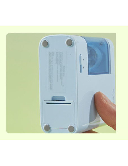 DLENS071-WH,Ascutitoare electrica Deli Nusign, pentru creioane standard, 2 moduri de ascutire, Alb