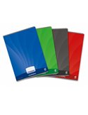 Caiet A4 Aurora Mano, 60 file, 90g/mp, matematica, coperta carton lucios, Culori asortate
