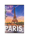 Caiet A4 Elisa, 60 file, 80g/mp, dictando, coperta carton, design cities of the world