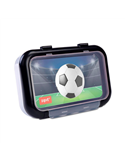 Penar ZIPIT Recycled plastic, 2 compartimente, 21.5 x 15 x 6 cm, Motiv Soccer field - Football