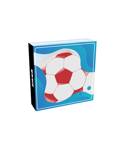 Radiera pentru creion in forma de minge de football SILKA