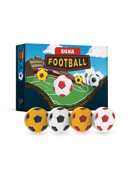 Radiera pentru creion in forma de minge de football SILKA