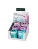 Display 6 ascutitori duble RollOn Faber-castel Sparkle, Pastel
