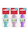 Rigla Faber-Castell Sparkle FC172015, 15 cm, Culori asortate