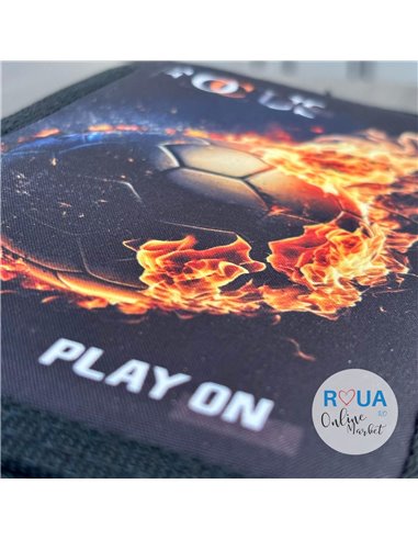 Penar echipat cu 3 fermoare S-COOL SC3291, 39 piese, Play on - Football