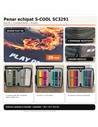 Penar echipat cu 3 fermoare S-COOL SC3291, 39 piese, Play on - Football