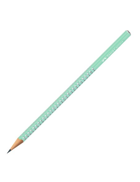 Creion grafit B Sparkle Faber-Castell FC118293, Menta