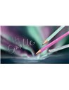 Creion grafit B Sparkle Electric Faber-Castell FC118291, Fuchsia
