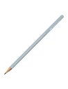 Creion grafit B Sparkle Faber-Castell FC118292, Gri Icy