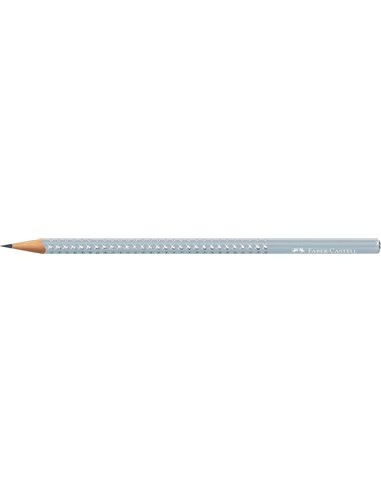 Creion grafit B Sparkle Faber-Castell FC118292, Gri Icy