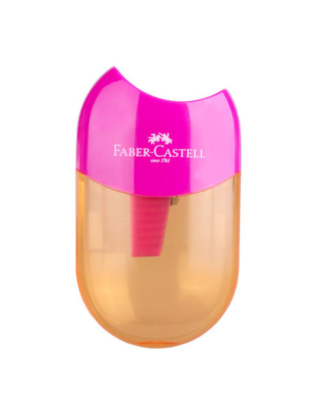 FC183515-12,Ascutitoare plastic simpla cu container apple trend 2019 faber - Set 12