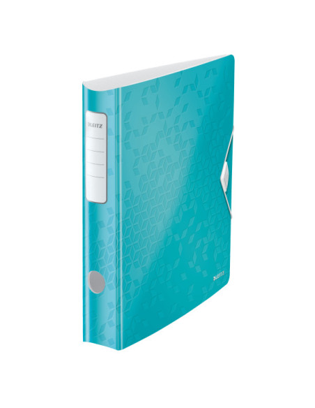 LZ11070051-5,Biblioraft plastifiat 6.5cm 180grade turcoaz active wow Leitz - Set 5
