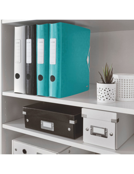 LZ11070051-5,Biblioraft plastifiat 6.5cm 180grade turcoaz active wow Leitz - Set 5