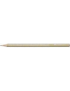 FC118214-12,Set 12 x Creion grafit Faber-Castell Sparkle 2019, duritate B, Auriu 2