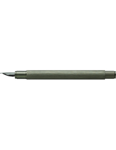 FC146150,Stilou Faber-Castell NEO Slim Aluminium, Verde, penita din otel inoxidabil, sistem cartus/convertor