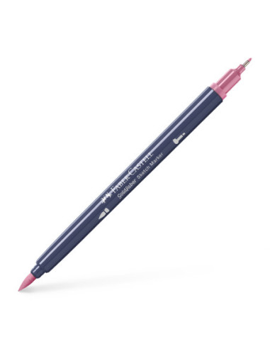 FC164785-5,Set 5 x Marker cu alcool Faber-Castell Goldfaber Sketch, Rose Vintage 304, varf dublu pensula + fineliner