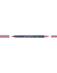 FC164785-5,Set 5 x Marker cu alcool Faber-Castell Goldfaber Sketch, Rose Vintage 304, varf dublu pensula + fineliner 2