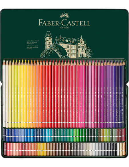 FC117511SD,Set 120 creioane colorate acuarela Faber-Castell Albrecht Dürer, in cutie metalica