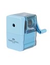 FC180985,Ascutitoare de birou Faber-Castell Sky, cu container pentru reziduuri, Albastru