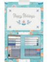 FC161004,Set creativ Faber-Castell Goldfaber Frosty Winter, Limited Edition