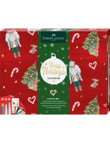 FC161003,Set creativ goldfaber happy holidays limited edition Faber-castell
