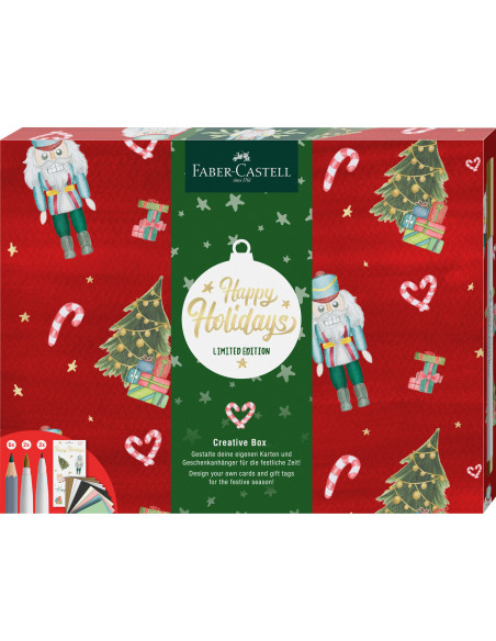 FC161003,Set creativ goldfaber happy holidays limited edition Faber-castell