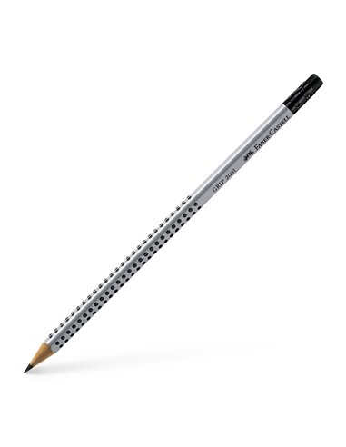 Creion grafit HB cu radiera grip 2001 Faber-Castell FC117200