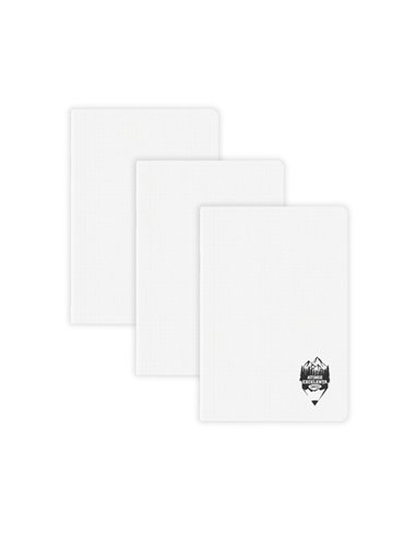 Set 3 caiete A4 Daco, 60 file, 70g/mp, matematica, coperta plastic, Albe