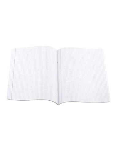 Set 3 caiete A4 Daco, 60 file, 70g/mp, matematica, coperta plastic, Rosii