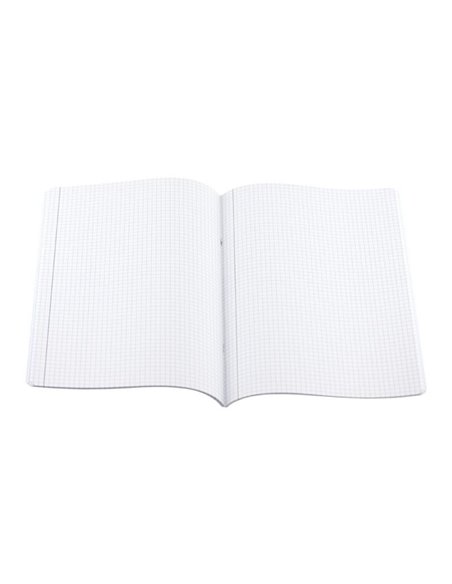 Set 3 caiete A4 Daco, 60 file, 70g/mp, matematica, coperta plastic, Rosii