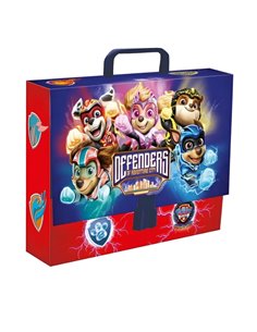 Mapa A4 XL cu maner ST.Majewski, 9 cm, Paw Patrol