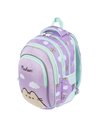 Ghiozdan scoala St.Majewski BPL58 cu 4 compartimente, 40 x 28 x 18 cm, Motiv Pusheen, Violet