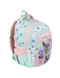 Ghiozdan scoala St.Majewski BP58 cu 4 compartimente, 40 x 28 x 18 cm, Fluffy kitty