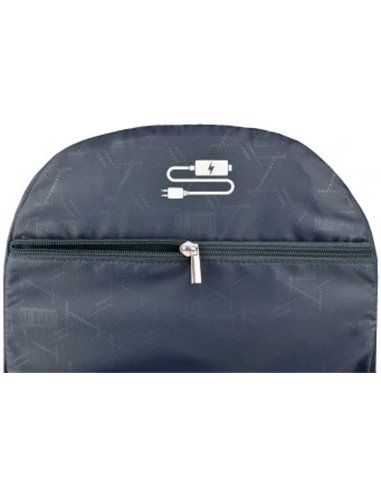 Ghiozdan scoala St.Majewski BP01 cu 4 compartimente, 43 x 32 x 21 cm, Motiv K-Pop Rhythm