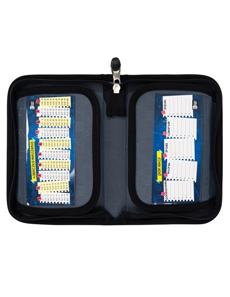 Penar neechipat cu 1 fermoar si 2 extensii St.Majewski St.Right PC03, Motiv unicorn glow