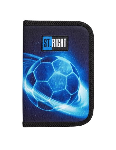 Penar neechipat cu 1 fermoar si 2 extensii St.Majewski St.Right PC-03, Motiv football