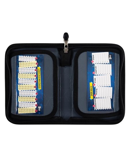 Penar neechipat cu 1 fermoar si 2 extensii St.Majewski St.Right PC-03, Motiv Pastel K-Pop