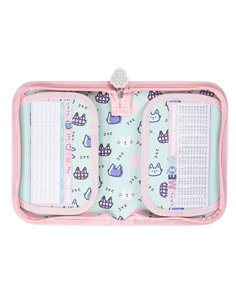 Penar neechipat cu 1 fermoar si 2 extensii St.Majewski St.Right PC-03, Motiv Fluffy Kitty 2