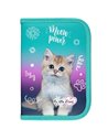 Penar neechipat cu 1 fermoar si 2 extensii St.Majewski PC-03, Motiv Kitty party