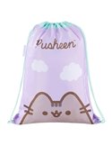 Sac incaltaminte St.Majewski, 43 x 34 cm, Motiv Pusheen, Violet