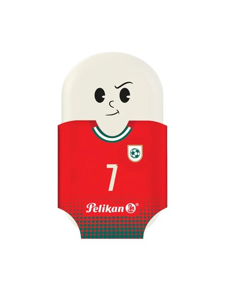 Radiera Pelikan Squeezy Sports, Motive asortate - Fotbal