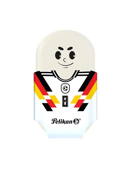 Set 2 radiere Pelikan Squeezy Sports, blister, Motive asortate - fotbal