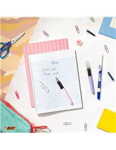 Stilou BIC XPEN sandard, blister, Roz 2