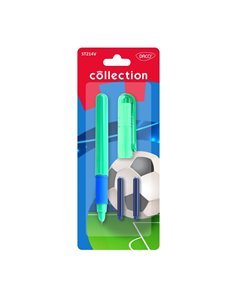 Stilou cu penita ascunsa Daco Collection ST214V, Verde