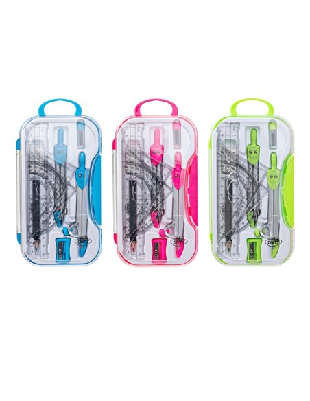 Trusa geometrie plastic DACO TG210P