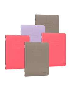 Set 5 Caiete studentesti A4 Herlitz, 80 file, 70g/mp, Coperta plastic, Matematica, Diverse culori