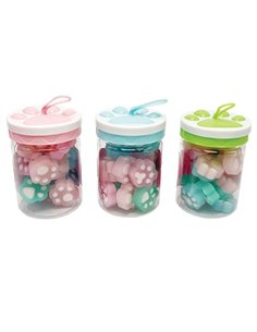 Set 18 radiere color in forma de labuta S-COOL SC3225