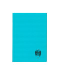 Caiet studentesc A4 60 file DACO, coperta plastic, dictando, 70 g/mp, Turcoaz