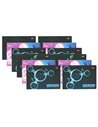 Set 12 caiete geografie A4 Daco, 24 file, 70 g/mp, coperta plastic
