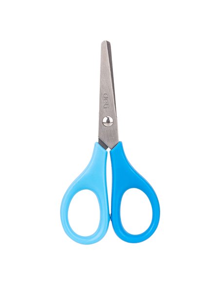 Foarfeca scolara bicolora Deli, 11.5 cm, Culori asortate